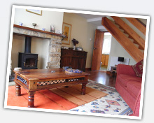 Sitting room in Marmaduke Cottage